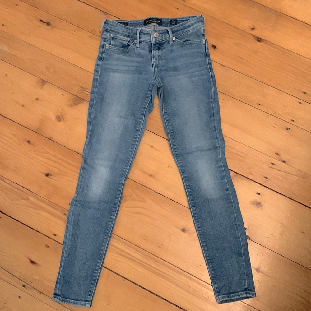 Lucky Brand Skinny Low Rise Jean Ankle Leggings